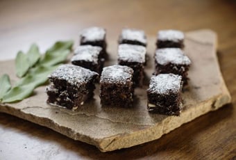 Easter Sand Rivers Chocolate Brownies